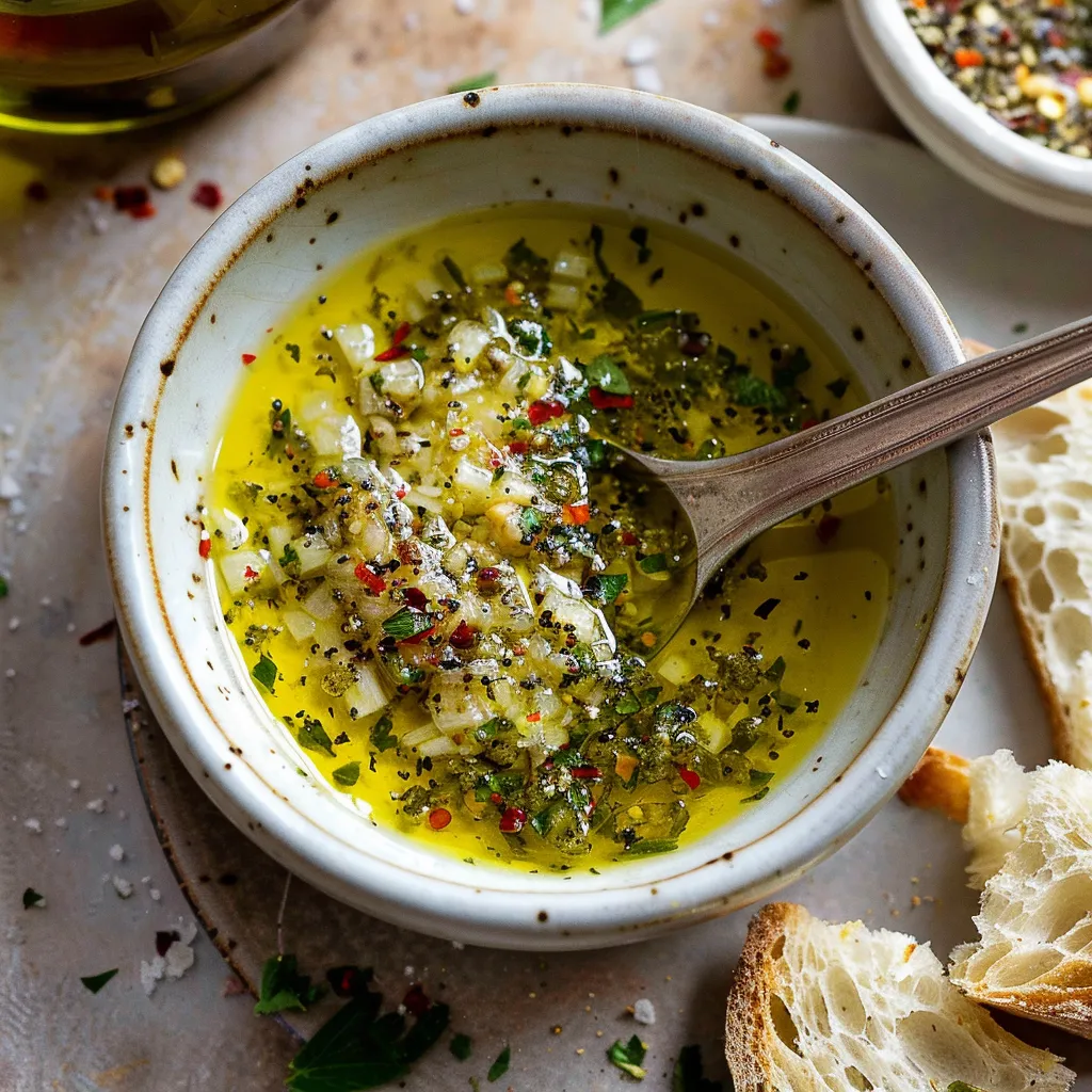 Simple and tasty garlic dip