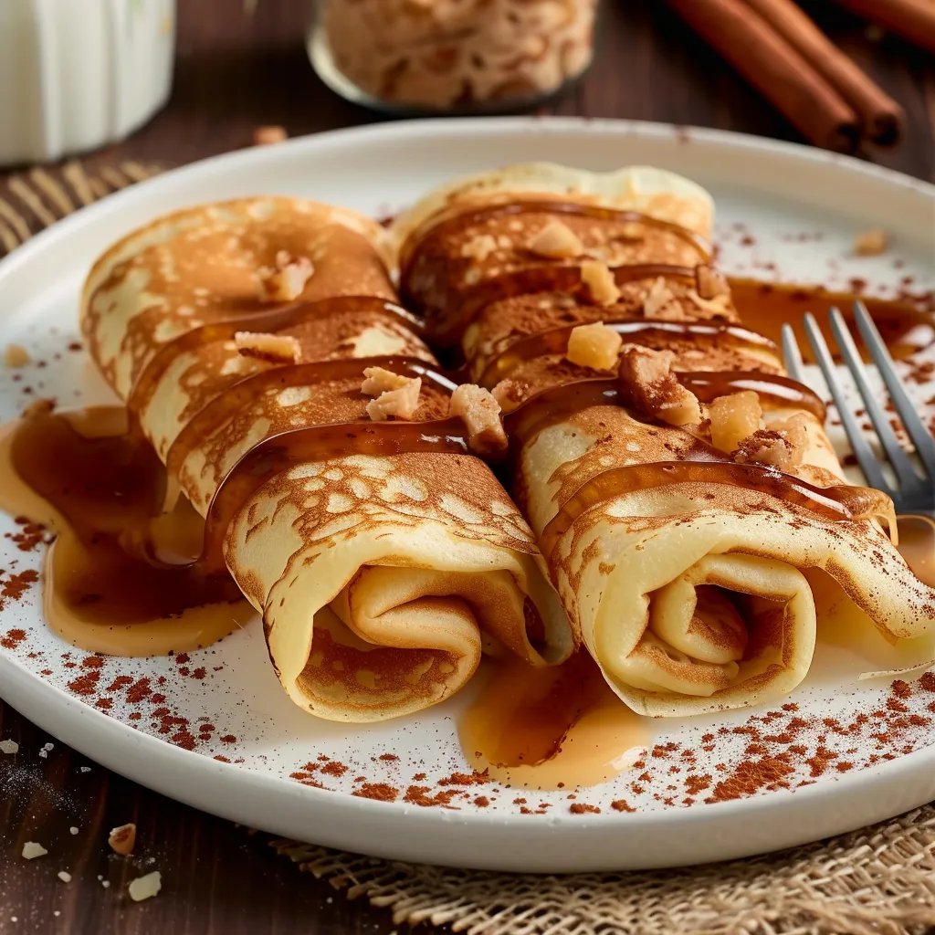 Cinnamon and protein-packed crepes