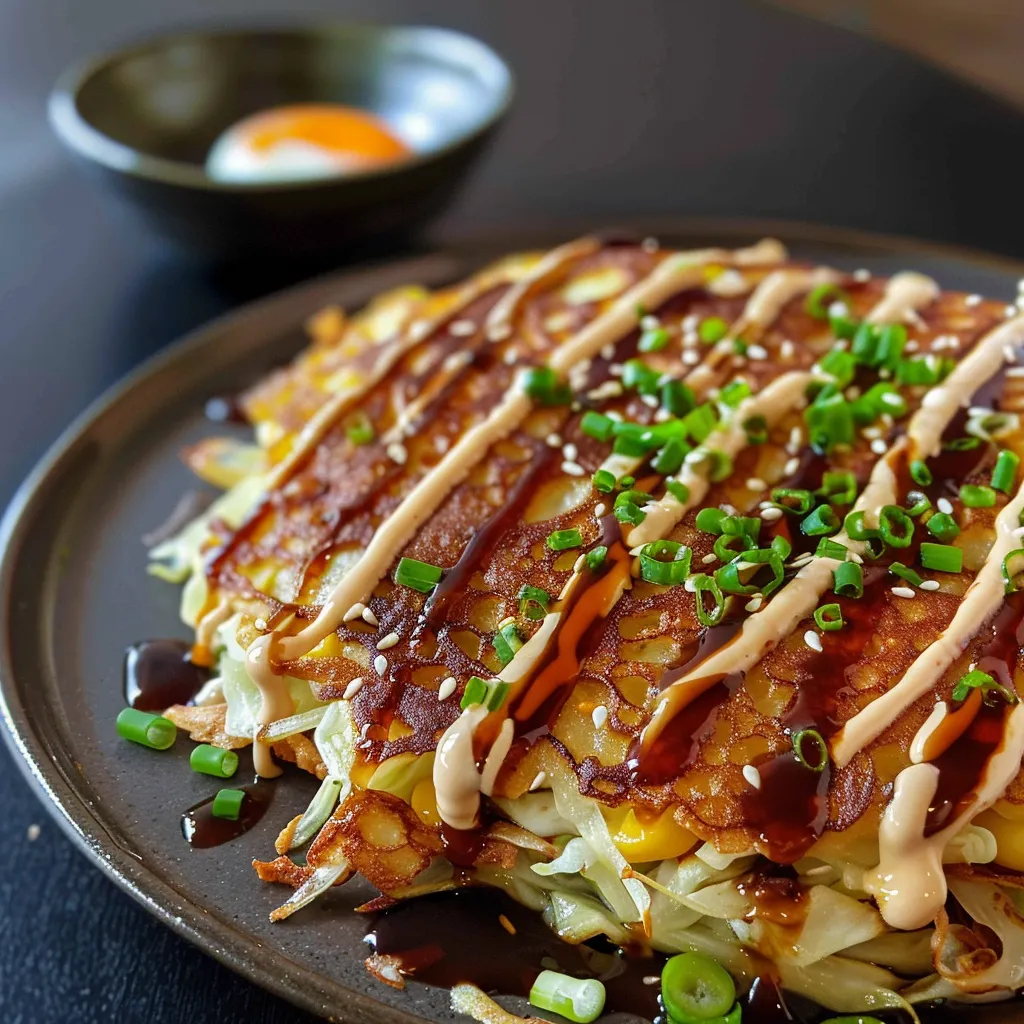 Check out this Japanese okonomiyaki specialty