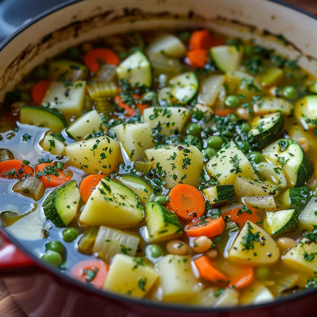 Taste the vibrant French pistou soup
