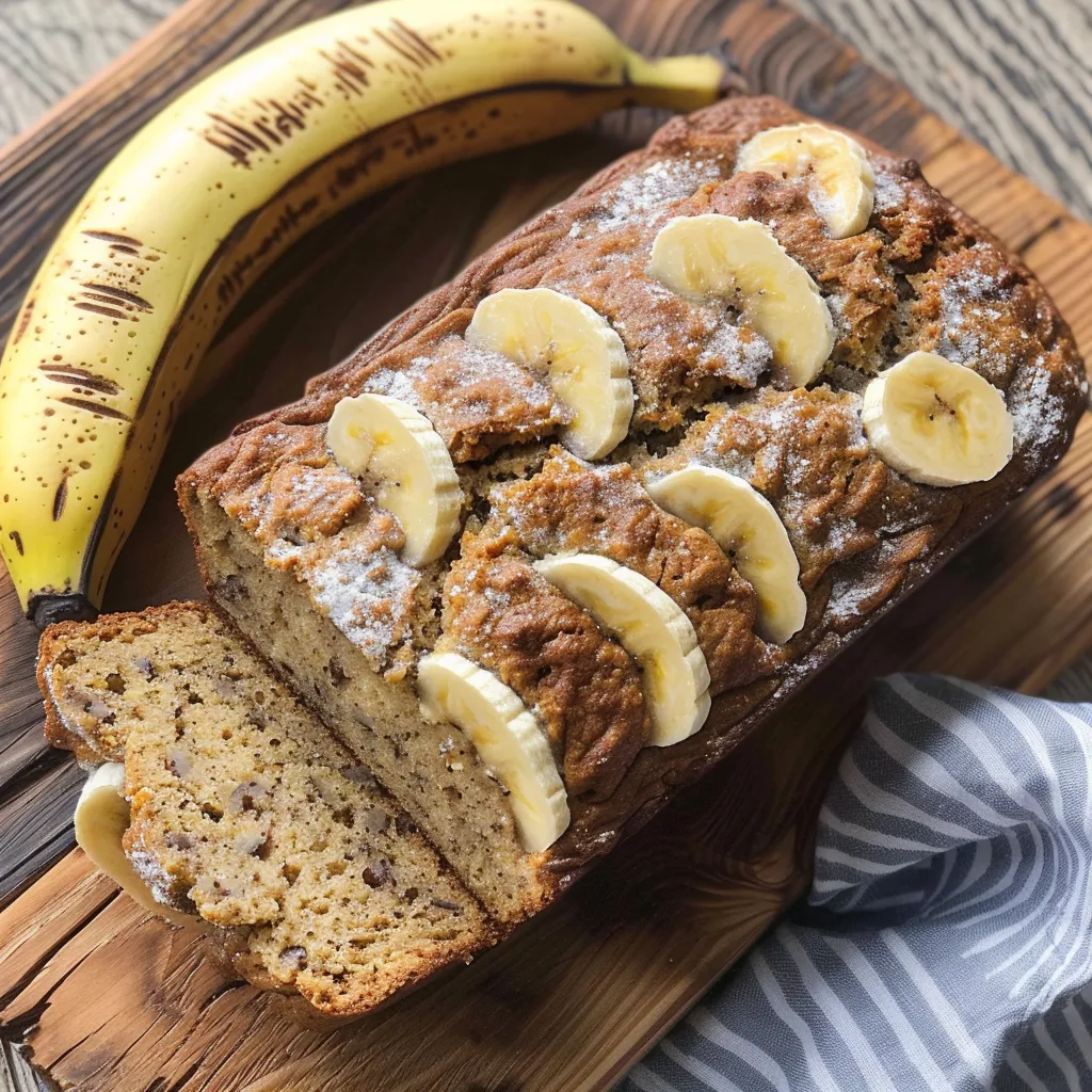 Soft and craveable apple banana bread
