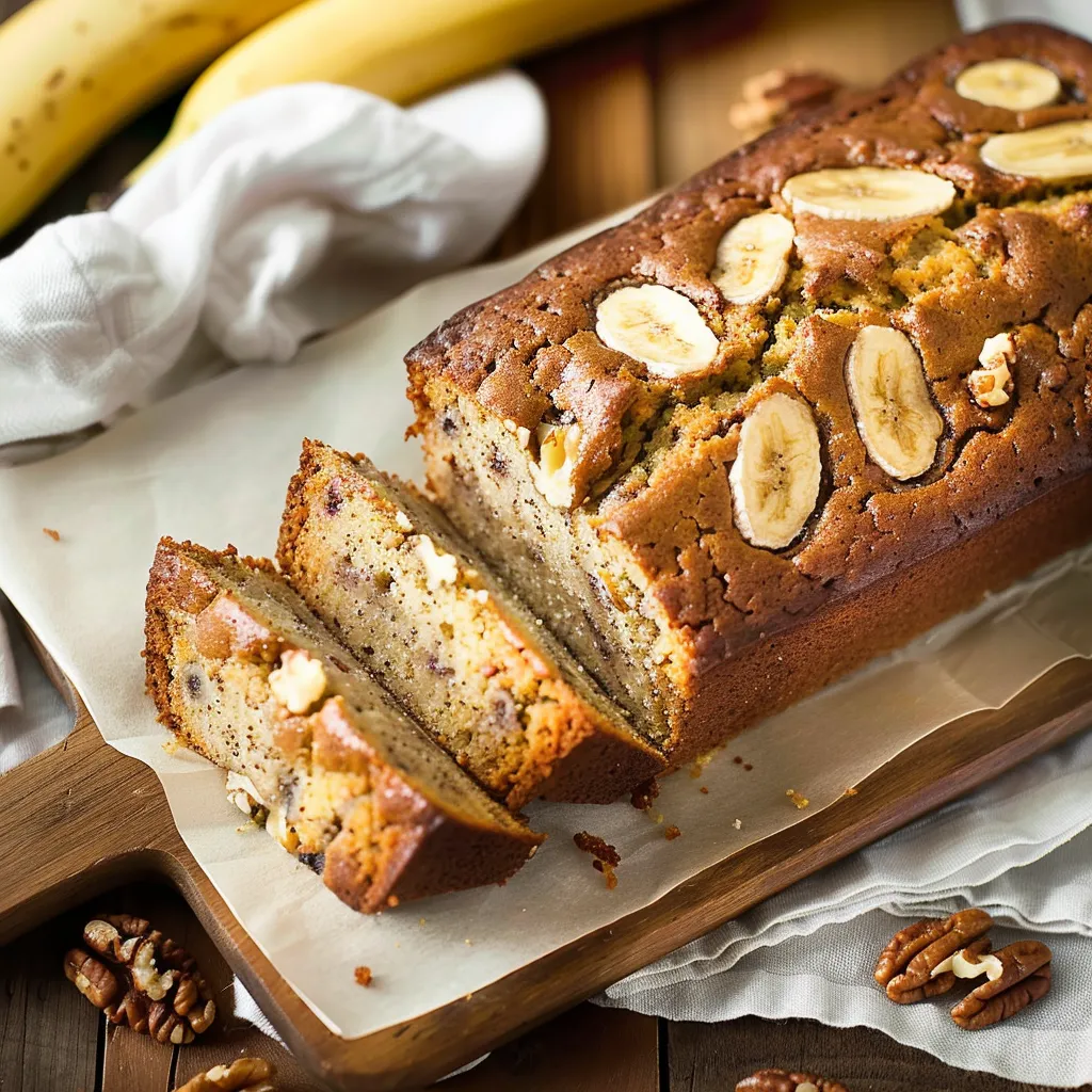 Soft Apple Banana Bread