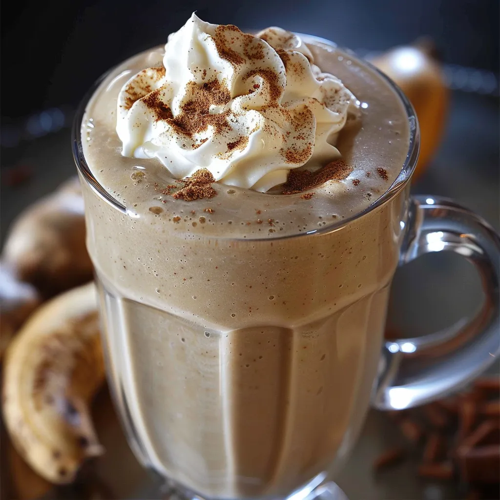 Spiced cookie smoothie