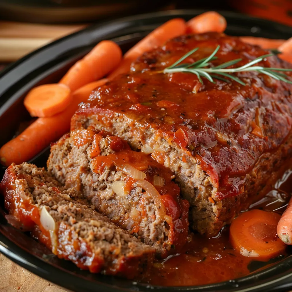 Make an awesome slow cooker meatloaf