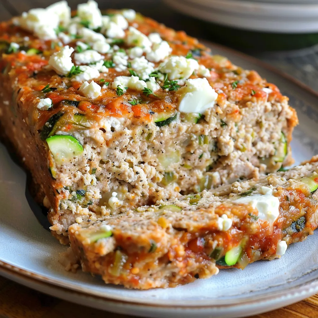 Juicy turkey meatloaf