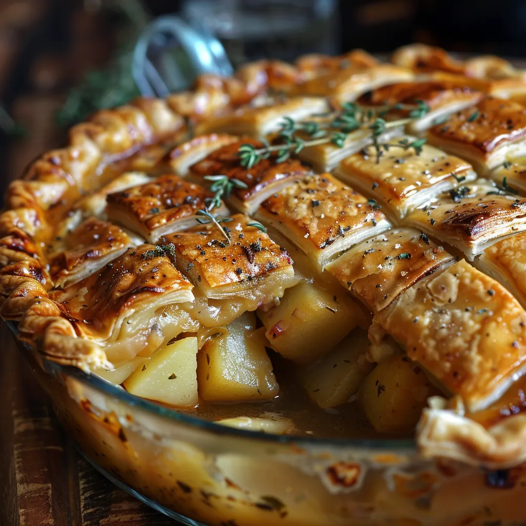 Tasty Gaspésie Meat Pie