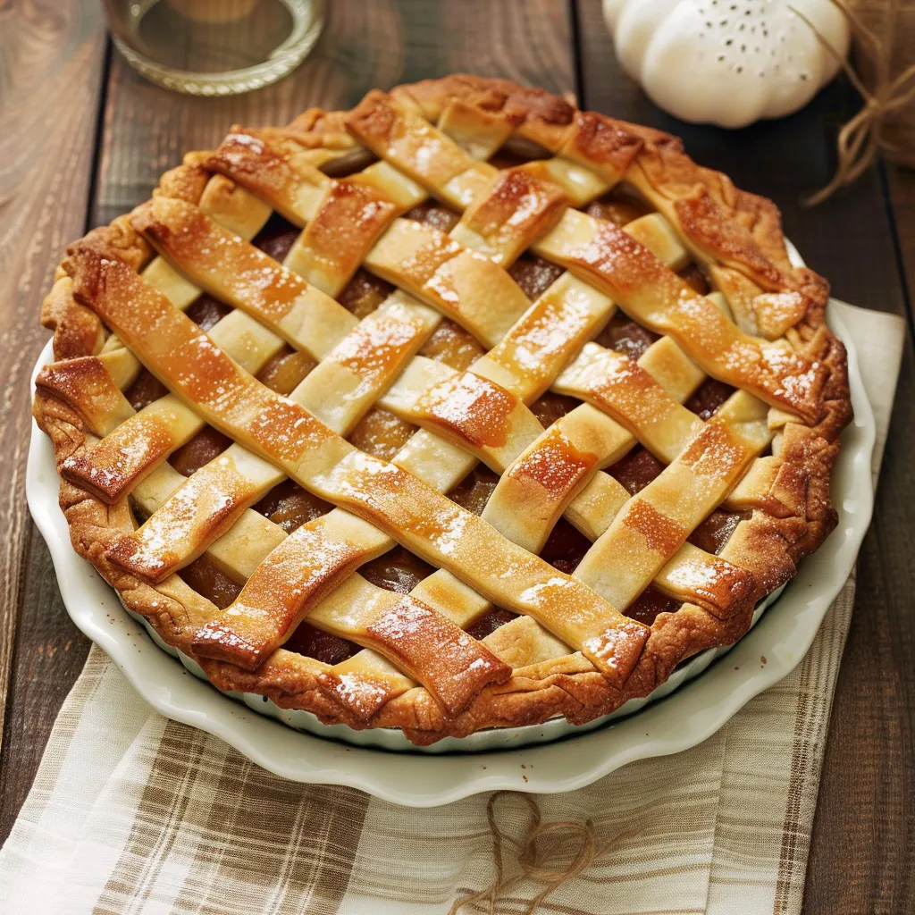 Sweet Maple Brown Pie