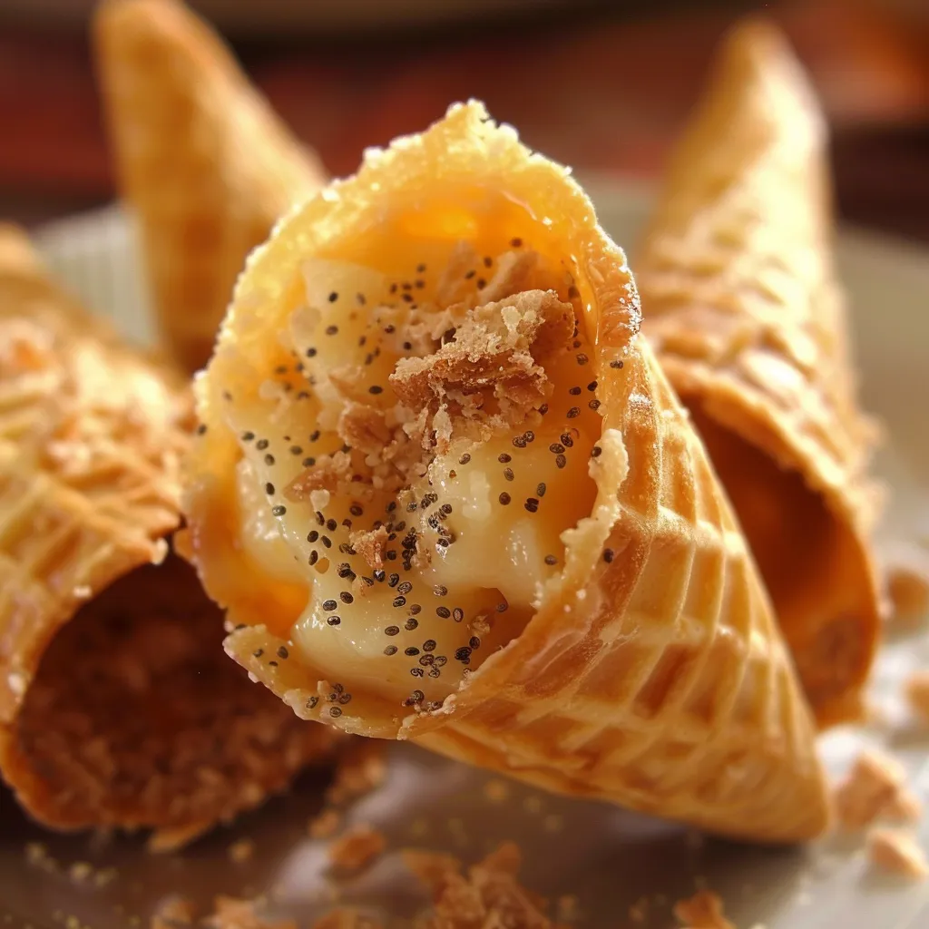 Enjoy homemade maple taffy cones