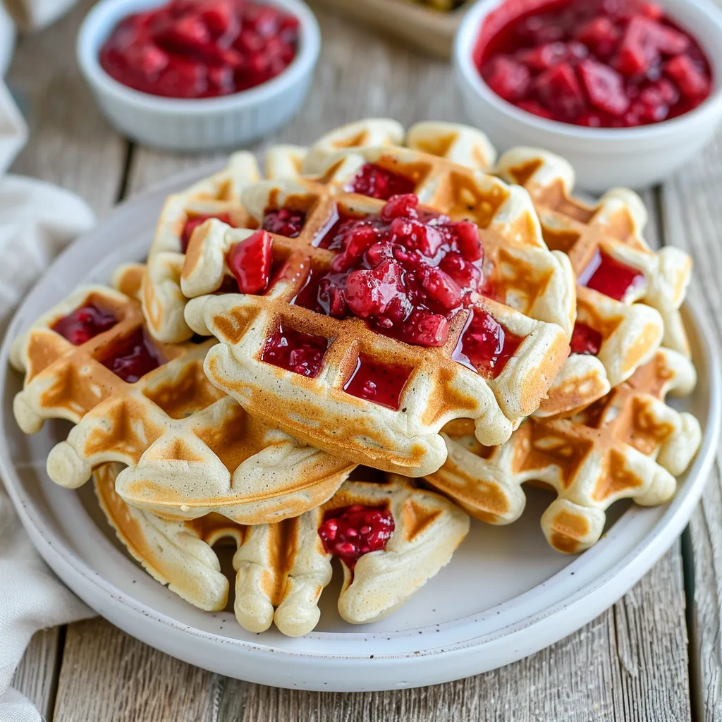 Make light and tasty homemade waffles any morning
