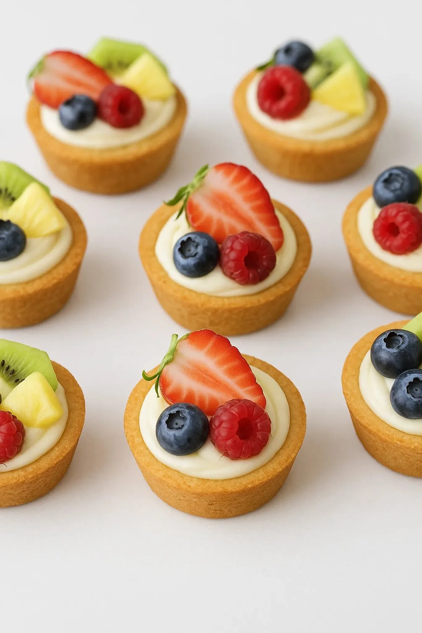 Fruit-Filled Cheesecake Cups