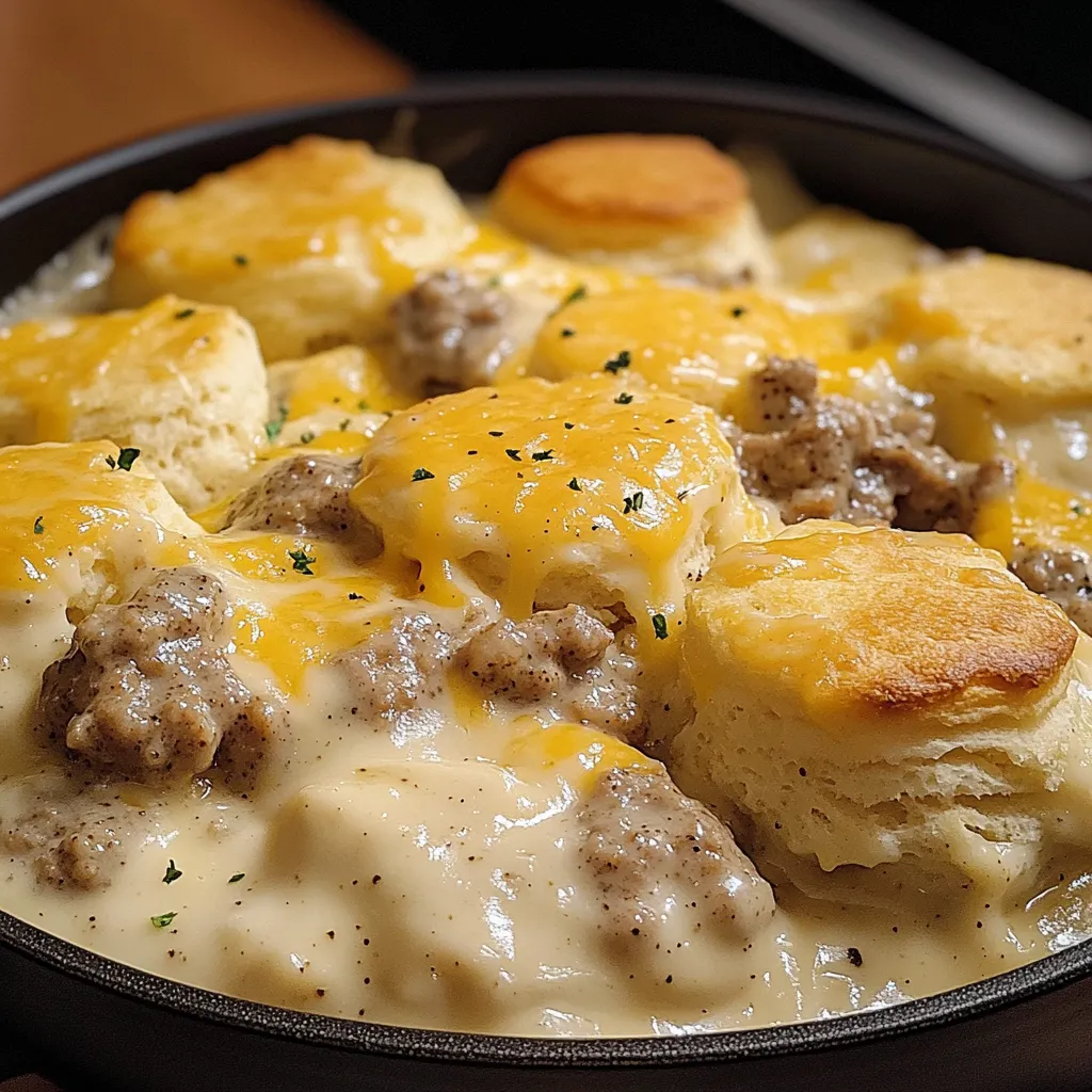 A bowl of food with cheese and meat.