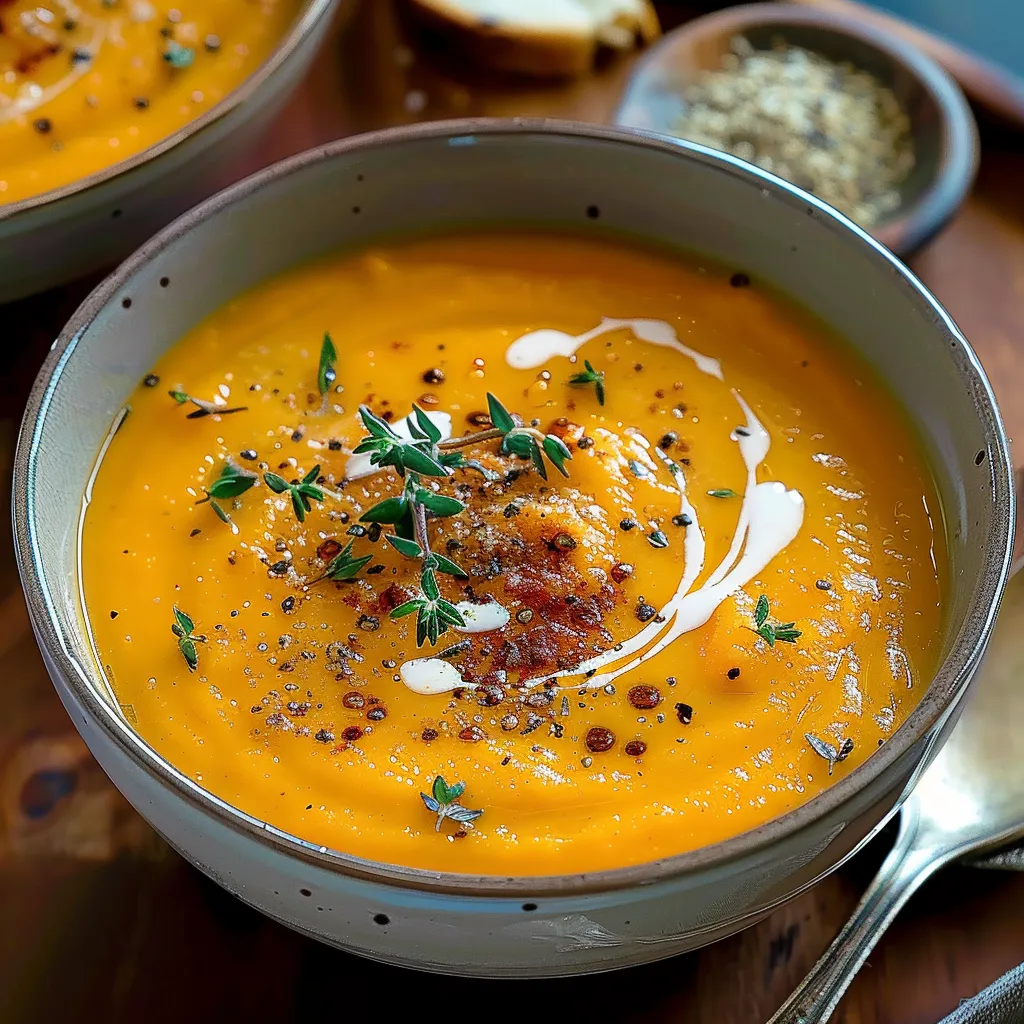 Warm Sweet Potato Soup
