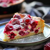 Yogurt Cake with Fresh Raspberries