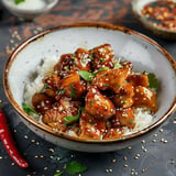 Sweet Caramel Chicken - Classic Asian Dish