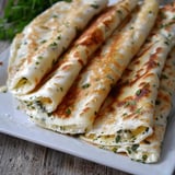 Turkish Cheese-Filled Gozleme Flatbread