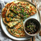 Flavorful Korean Scallion Pancakes