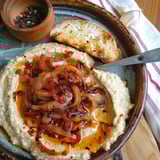 Creamy Beans Caramelized Onions