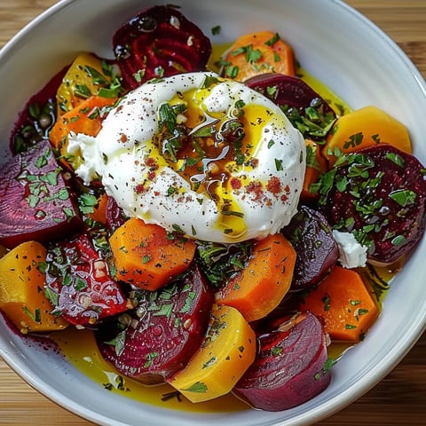 Carrot Salad with Burrata