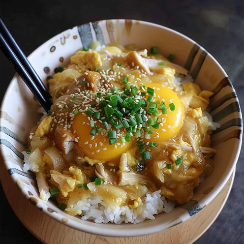 Detailed recipe for oyakodon