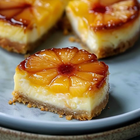 Luscious Mini Pineapple Cheesecakes