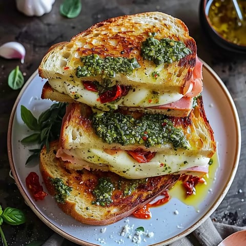 Mediterranean Toasted Sandwich